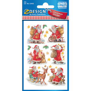 Sticker Weihnachten Avery Zweckform Z-Design 52402 -...