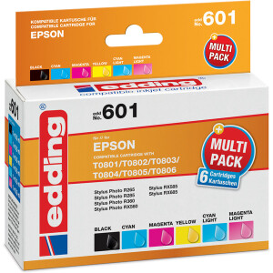 Tintendruckerpatrone edding ersetzt Epson 601-EDD -...