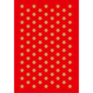 Sticker Weihnachten Herma Decor 4052 - Sterne gold Papier...