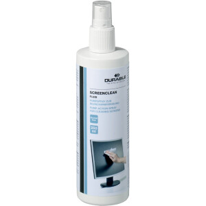 Reinigungsspray Durable Screenclean 5782 - f&uuml;r Bildschirme und Glasfl&auml;chen 250 ml