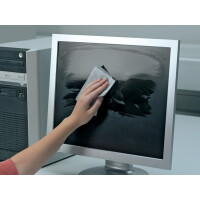 Reinigungstuch Durable Screenclean 5787 - weiß Feuchttücher für Bildschirme und Glasflächen Pckg/50