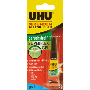 Sekundenkleber UHU superflex 45565 - Tube 3 g