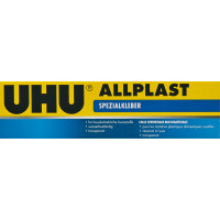 Spezialkleber UHU Allplast 48410 - Tube für Kunststoffe 30 g