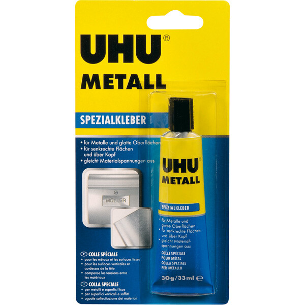 Spezialkleber UHU 46670 - Tube für Metalle 30 g