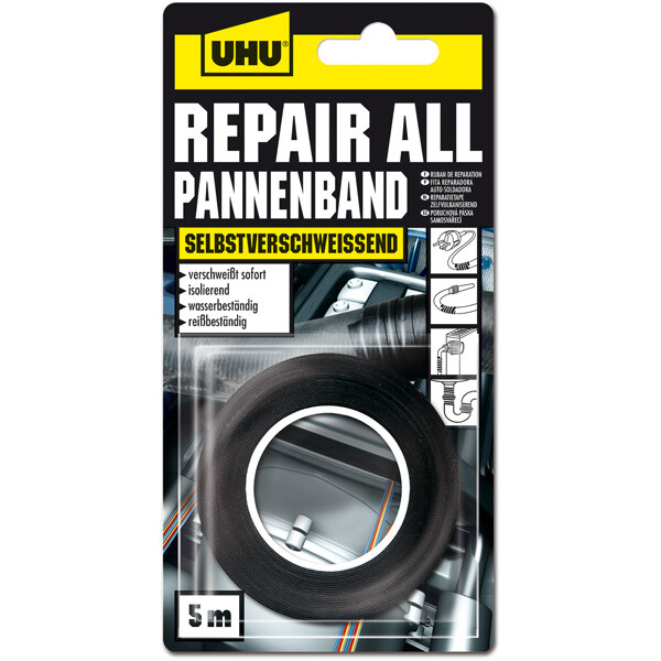 Pannenband UHU Repair All 46805 - 19 mm x 5 m f&uuml;r Innen- und Au&szlig;enbereich