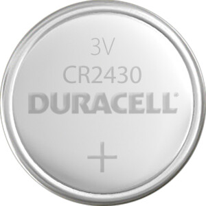 Knopfzellenbatterie Duracell DUR030398 - 2430 DL/CR2430 Lithium 3 Volt