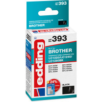 Tintendruckerpatrone edding ersetzt Brother 393-EDD - schwarz LC1240 ca. 740 Seiten 8 ml