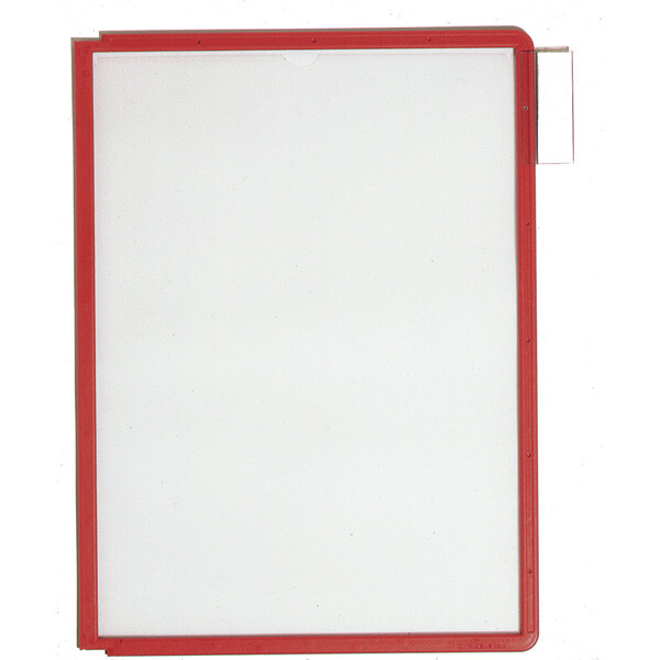 Sichttafel Durable SHERPA Panel 5606 - A4 rot für Sherpa  und Vario Sichttafelsysteme PP