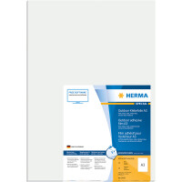 Folienetikett Herma 9542 - A3 297 x 420 mm weiß permanent matt wetterfest Polyesterfolie für Laser, Kopierer, Farblaserdrucker Pckg/10