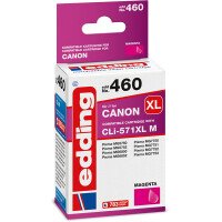 Tintendruckerpatrone edding ersetzt Canon 460-EDD - magenta 571XL (CLI-571XL) ca. 810 Seiten 13 ml