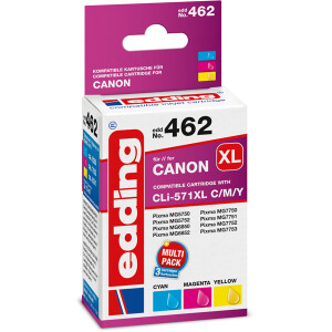 Tintendruckerpatrone edding ersetzt Canon 462-EDD -...