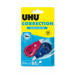 Korrekturroller UHU Correction 35715 - 5 mm x 8 m farbig...
