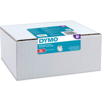 Etikettendrucker Rollenetikett Dymo 2093094 - auf Rolle Vielzweck-Etikett 32 x 57 mm weiß permanent Thermopapier für Thermodrucker Karton/6x1000