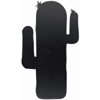 Kreidetafel Silhouette Securit Boards 17-FB-CACTUS - 39,6 x 29 cm Kaktus inkl. Klett-Klebepads und weißem Kreidestift