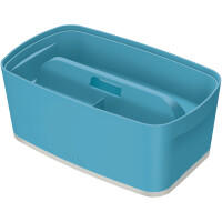Aufbewahrungsbox Leitz MyBox Cosy 5267 - Klein 318 x 128 x 191 mm blau/hellgrau ABS-Kunststoff