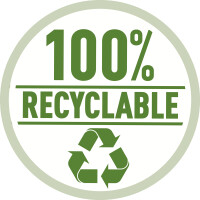 Register Leitz Recycle 1208 - A4 Maxi schwarz 1-10 recyceltes PP
