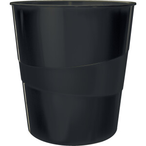 Papierkorb Leitz Recycle 5328 - schwarz 15 Liter PP
