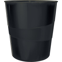 Papierkorb Leitz Recycle 5328 - schwarz 15 Liter PP