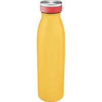 Trinkflasche Leitz Cosy 9016 - gelb Doppelwandig isoliert BPA-frei Edelstahl / Silikon 500 ml