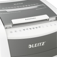 Aktenvernichter Leitz IQ Autofeed Office Pro 600 8018 - Mikro-Partikelschnitt 2,0 x 15,0 mm S-Stufe P5 600 Blatt