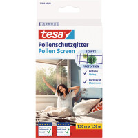Pollenschutzgitter tesa Insect Stop Comfort 55286 - 130 x 150 cm anthrazit Klettsystem ECARF-Qualit&auml;tssiegel
