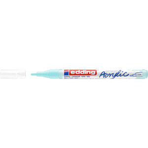 Acrylmarker edding 5300 - pastellblau 1-2 mm Rundspitze permanent