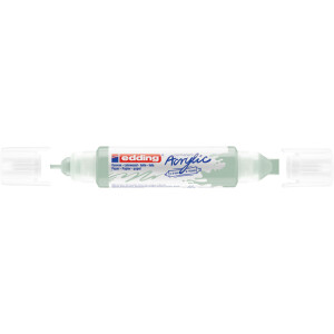 Acrylmarker edding Double Liner 5400 - mild mint 2-3 mm / 5-10 mm Rundspitze permanent