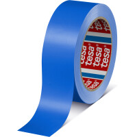 Verpackungsklebefilm tesa tesafilm 60404 - 6 mm x 66 m blau s-PVC-Band für Industrie/Gewerbe-Anwendungen