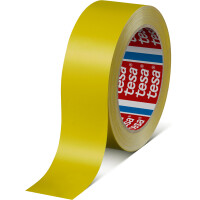 Verpackungsklebefilm tesa tesafilm 60404 - 6 mm x 66 m gelb s-PVC-Band für Industrie/Gewerbe-Anwendungen