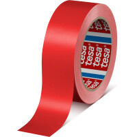 Verpackungsklebefilm tesa tesafilm 60404 - 50 mm x 66 m rot s-PVC-Band für Industrie/Gewerbe-Anwendungen