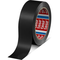 Verpackungsklebefilm tesa tesafilm 60404 - 9 mm x 66 m schwarz s-PVC-Band für Industrie/Gewerbe-Anwendungen