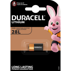 Fotobatterie Duracell DUR002838 - 28L PX28L 2CR11108 Lithium 6 Volt