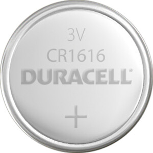 Knopfzellenbatterie Duracell DUR030336 - 1616 DL/CR1616 Lithium 3 Volt