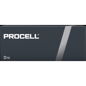 Monobatterie Duracell Procell DUR122048 - D LR20 Alkaline 1,5 Volt Pckg/10