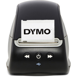 Etikettendrucker Dymo LabelWriter 550 2112722 - 56 mm LW Etiketten Thermodirektdruck bis zu 62 Etiketten/min Set