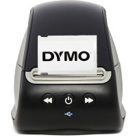 Etikettendrucker Dymo LabelWriter 550 2112722 - 56 mm LW Etiketten Thermodirektdruck bis zu 62 Etiketten/min Set