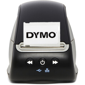 Etikettendrucker Dymo LabelWriter 550 Turbo 2112723 - 56 mm LW Etiketten Thermodirektdruck bis zu 90 Etiketten/min Set