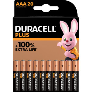 Microbatterie Duracell Plus DUR141087 - AAA LR03 Alkaline...