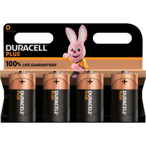 Monobatterie Duracell Plus DUR142039 - D LR20 Alkaline...