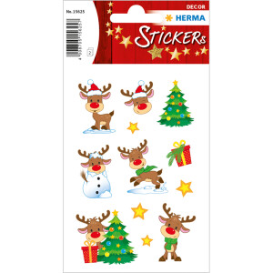 Sticker Weihnachten Herma Decor 15625 - Rudolph Papier 2...