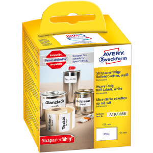 Etikettendrucker Rollenetikett Avery Zweckform A1933086 -...