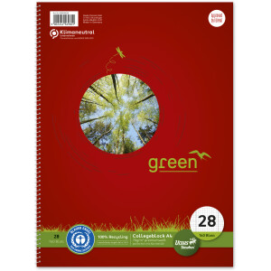 Collegeblock Staufen green paper 608590028 - A4 210 x 297...