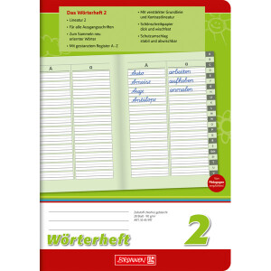 Schreiblernheft Wörterheft Brunnen Premium 45997 -...