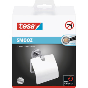 Toilettenpapier Rollenhalter tesa SMOOZ 40315 - chrom mit...