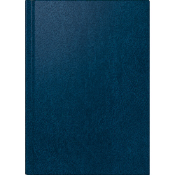Buchkalender Brunnen 79560304 - 14,5 x 20,6 cm blau Jahr 2024 1 Seite/1 Tag 352 Seiten Modell 795 Miradur-Einband