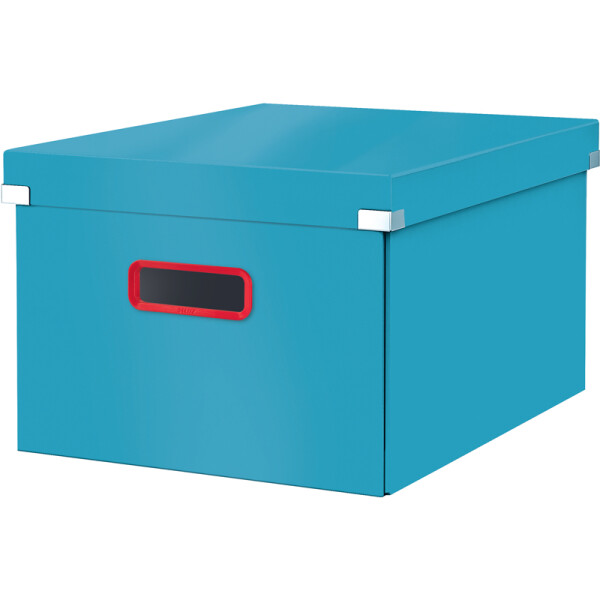 Aufbewahrungsbox Leitz Click & Store Cosy 5348 - Mittel 281 x 200 x 370 mm blau Karton