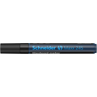 Glasboardmarker Schneider Maxx 245 1245 - schwarz 1-3 mm Rundspitze non-permanent nicht nachfüllbar