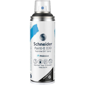 Permanentspray Schneider Paint-It 030 0305 - black 200 ml