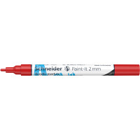 Acrylmarker Schneider Paint-It 310 1201 - rot 2 mm Rundspitze permanent