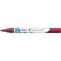 Acrylmarker Schneider Paint-It 310 1201 - burgundrot 2 mm Rundspitze permanent